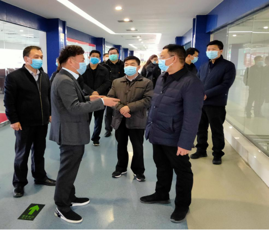 省委統(tǒng)戰(zhàn)部副部長張紅林一行蒞臨花花牛乳業(yè)集團 調研復工復產暨二七區(qū)民營經濟發(fā)展工作座談會